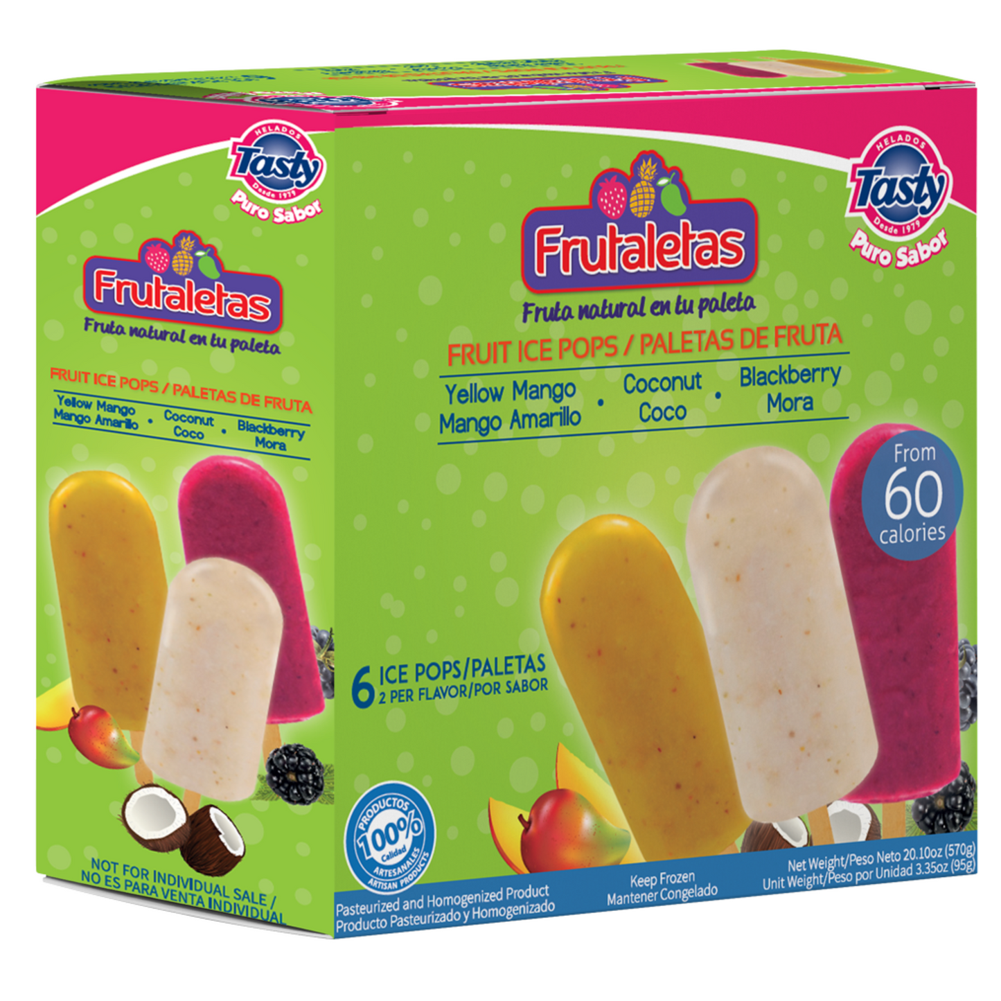 Paletas de Frutas FRUTALETAS