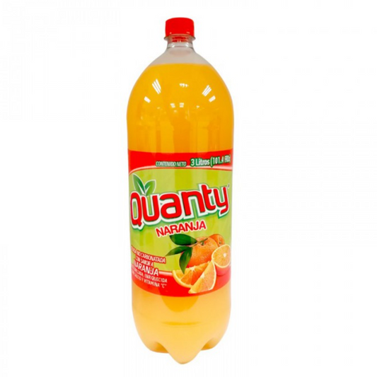 Bebida Quanty Naranja 3LT